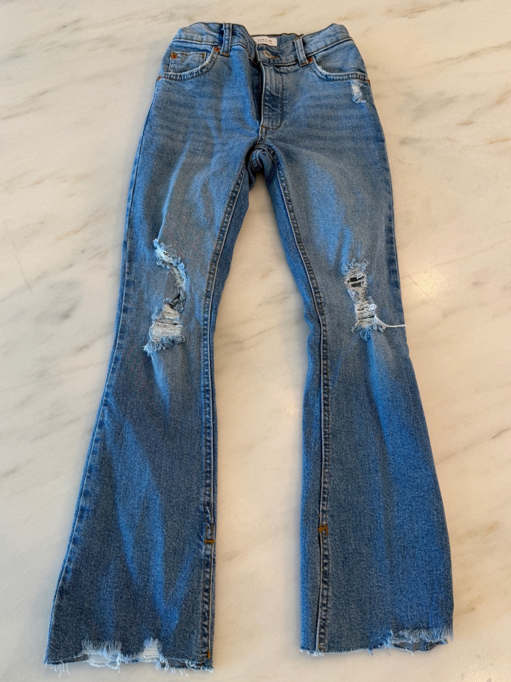 Zara girls 10 vintage jeans guc